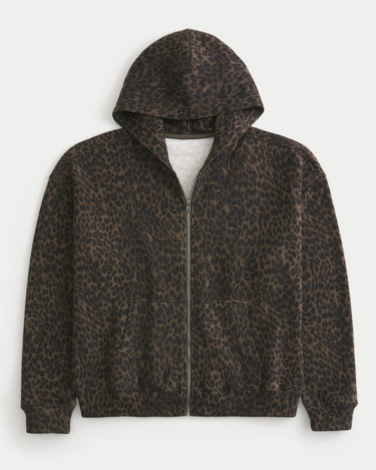 Leopard Lounge Set