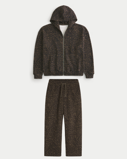 Leopard Lounge Set